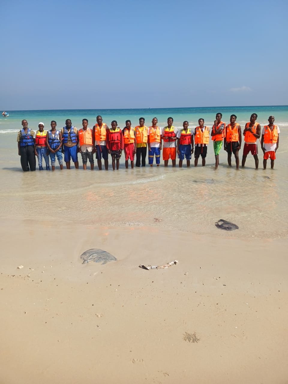 Women trainees at the Bosaso facility